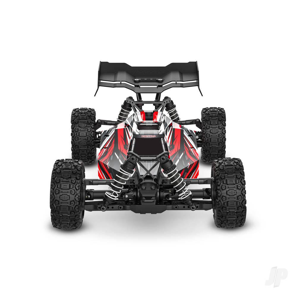 Jato 4X4 BL-2S 1:8 4WD RTR Racing Buggy, Red (+ TQ 2-ch, BL-2S, 3300kV, Clipless Body)