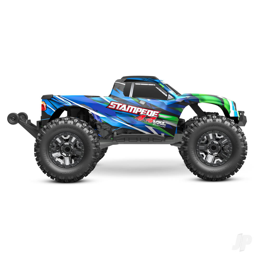 Traxxas Stampede 4X4 HD VXL 1:10 4WD RTR Brushless Electric Short Course T - TRX90376-4-GRN 1