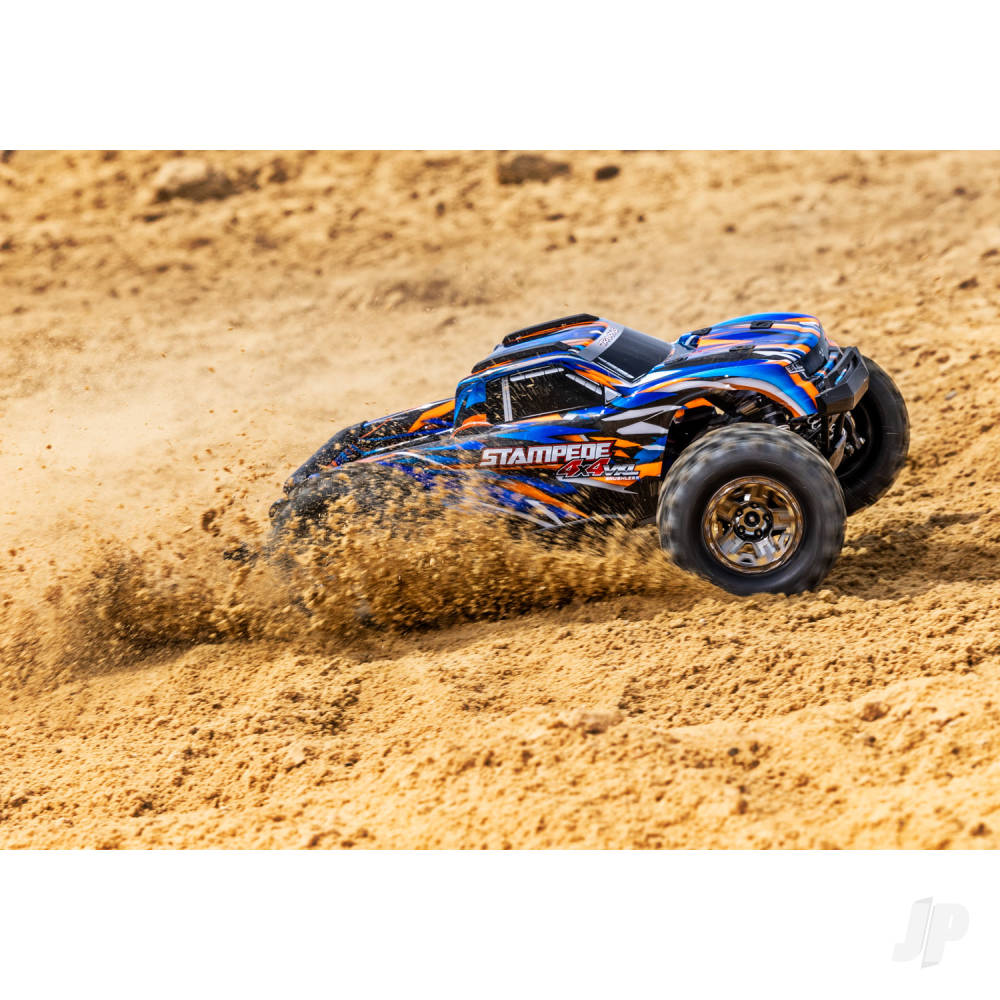 Traxxas Stampede 4X4 HD VXL 1:10 4WD RTR Brushless Electric Short Course T - TRX90376-4-ORNG 6