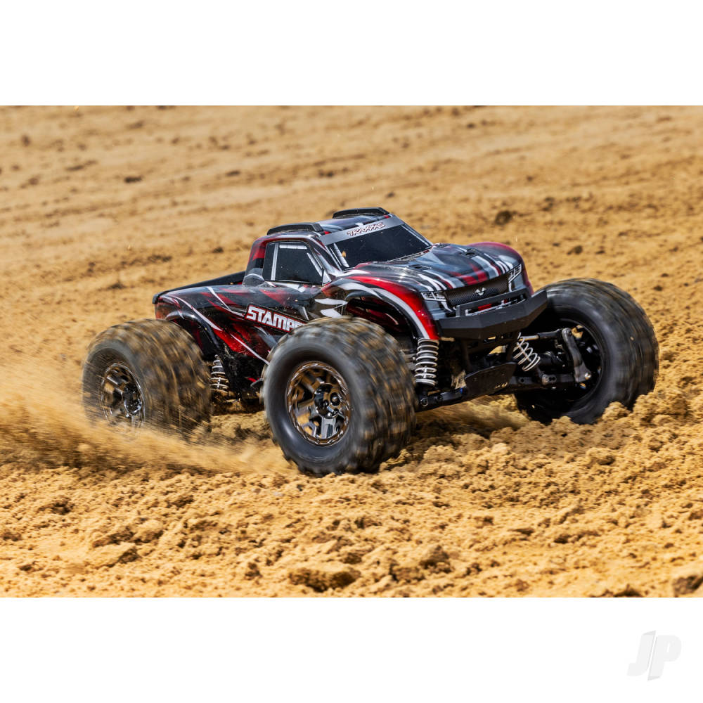 Traxxas Stampede 4X4 HD VXL 1:10 4WD RTR Brushless Electric Short Course T - TRX90376-4-RED 5