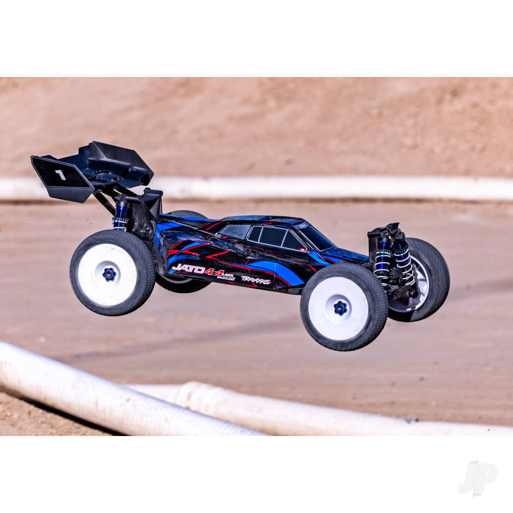 Jato 4X4 VXL 1:8 4WD RTR Racing Buggy, Blue (+ TQi 2-ch, VXL-4s, Velineon 540XL, Clipless Body)