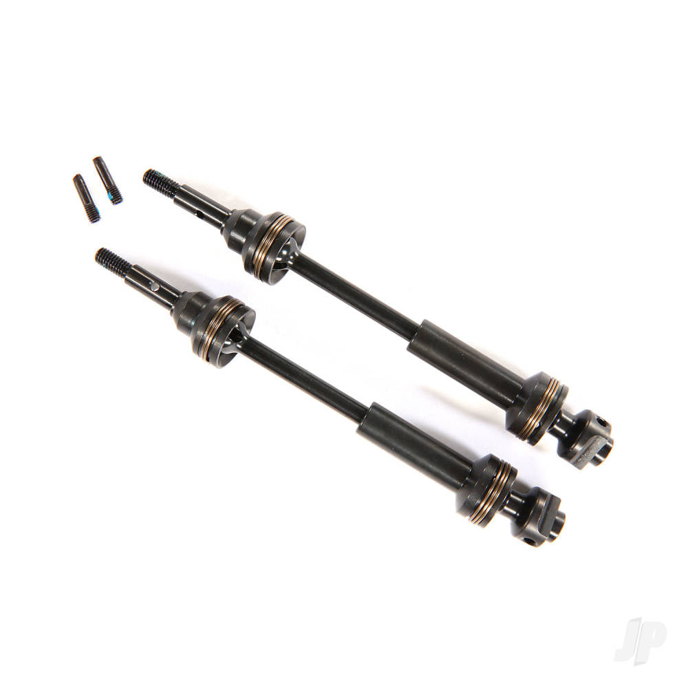 Traxxas Front Driveshafts, Steel-Spline Constant-Velocity (Complete Assemb - TRX9051X Main