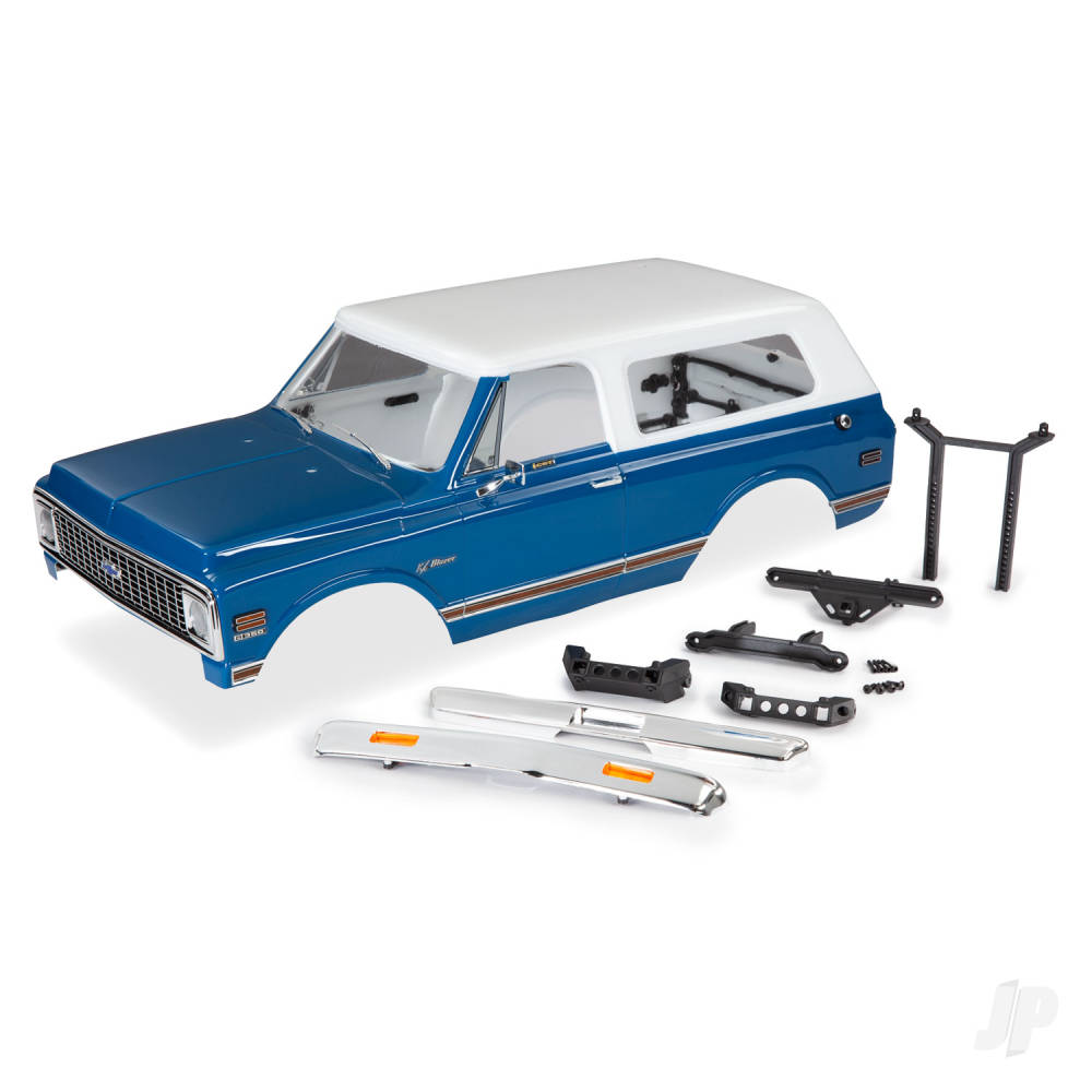 Traxxas Body, Chevrolet Blazer (1972), complete (Blue) (includes grille, s - TRX9111X 1