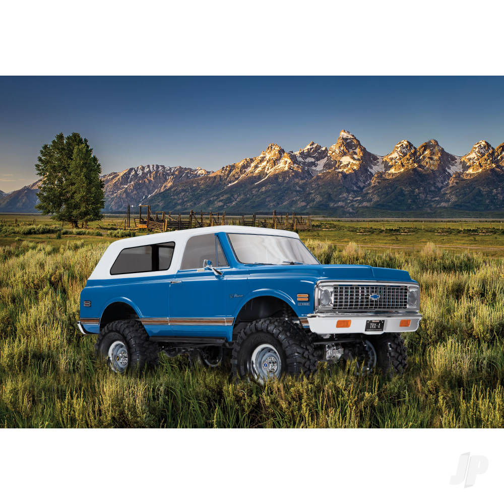 Traxxas Body, Chevrolet Blazer (1972), complete (Blue) (includes grille, s - TRX9111X 8