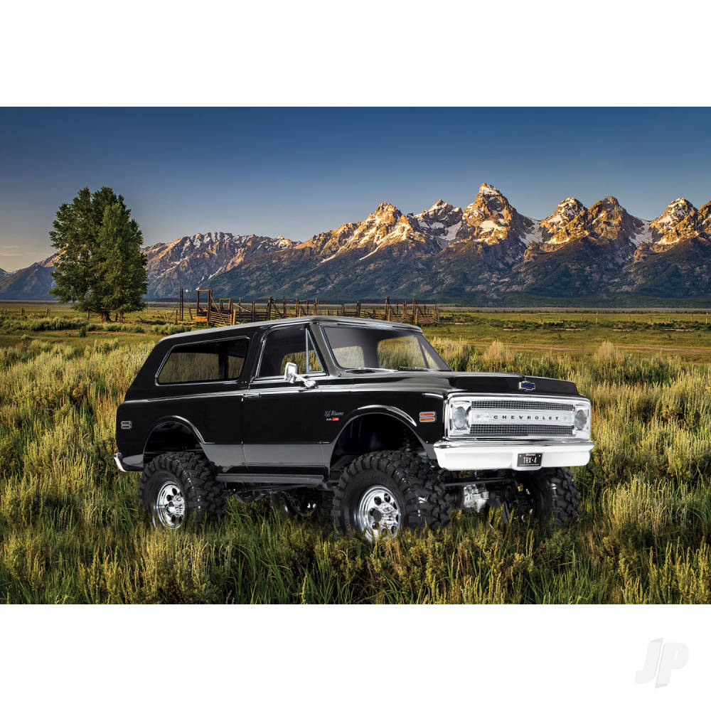 Traxxas Body, Chevrolet Blazer (1969), complete (black) TRX9112X 6