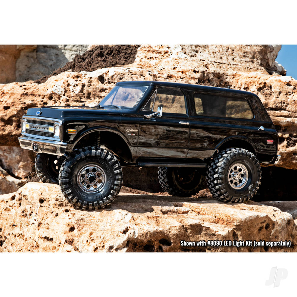 Traxxas Body, Chevrolet Blazer (1969), complete (black) TRX9112X 7