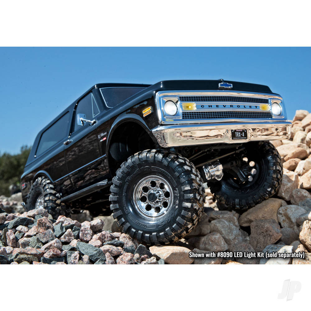 Traxxas Body, Chevrolet Blazer (1969), complete (black) TRX9112X 8