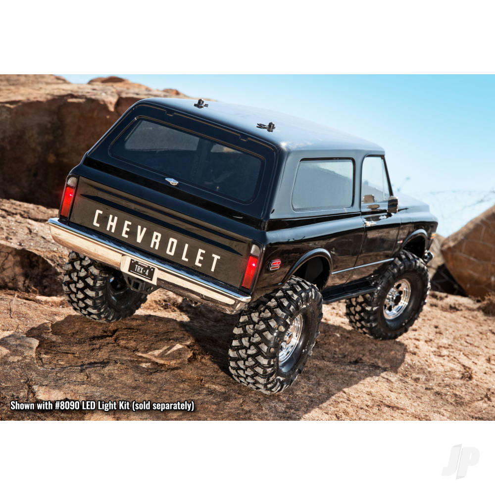 Traxxas Body, Chevrolet Blazer (1969), complete (black) TRX9112X 9