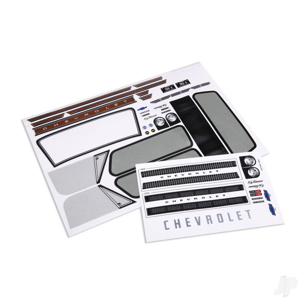 Traxxas Decal sheets, Chevrolet Blazer (1969 -1972) TRX9113