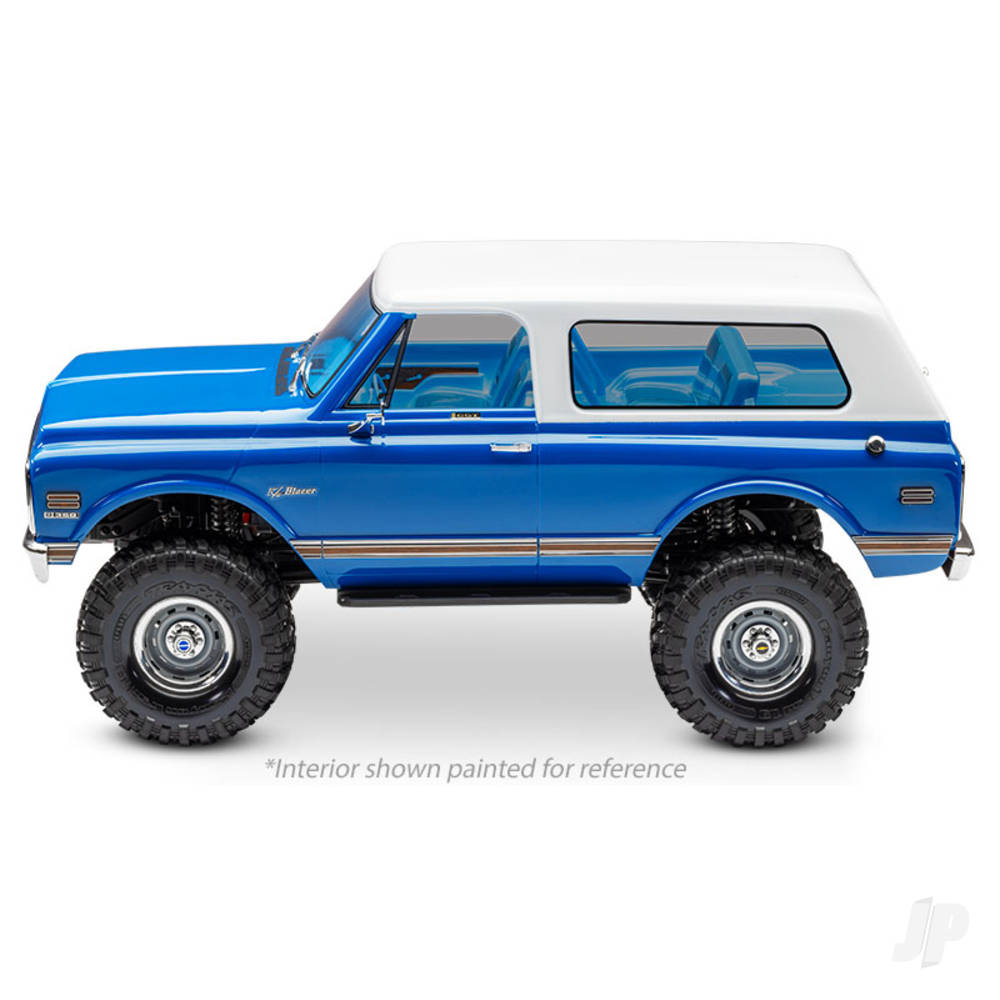 Traxxas Interior, Chevrolet Blazer (1969 -1972) (blue) (includes rollbar,  - TRX9114-BLUE