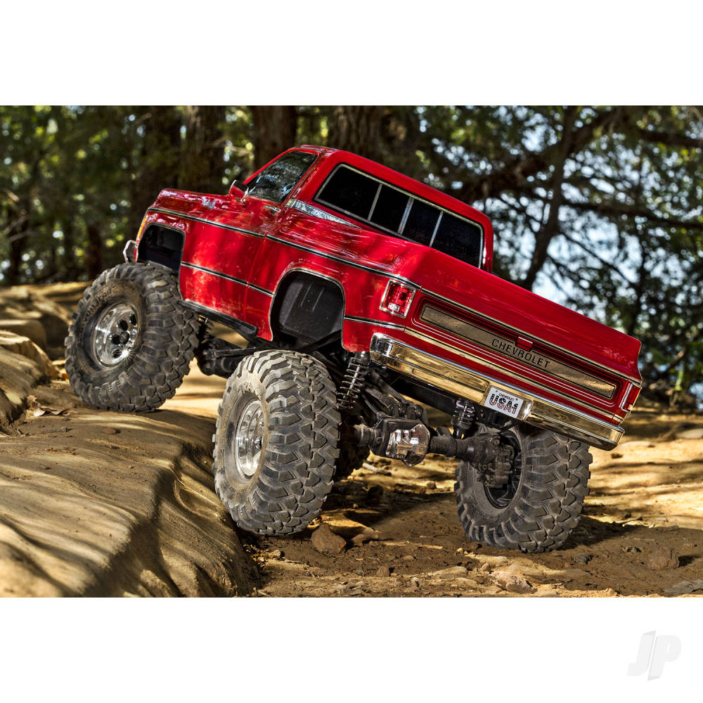 Traxxas TRX-4 1979 Chevrolet K10 Truck 1:10 4WD Electric Trail Crawler, Bl - TRX92056-4-BLK 12