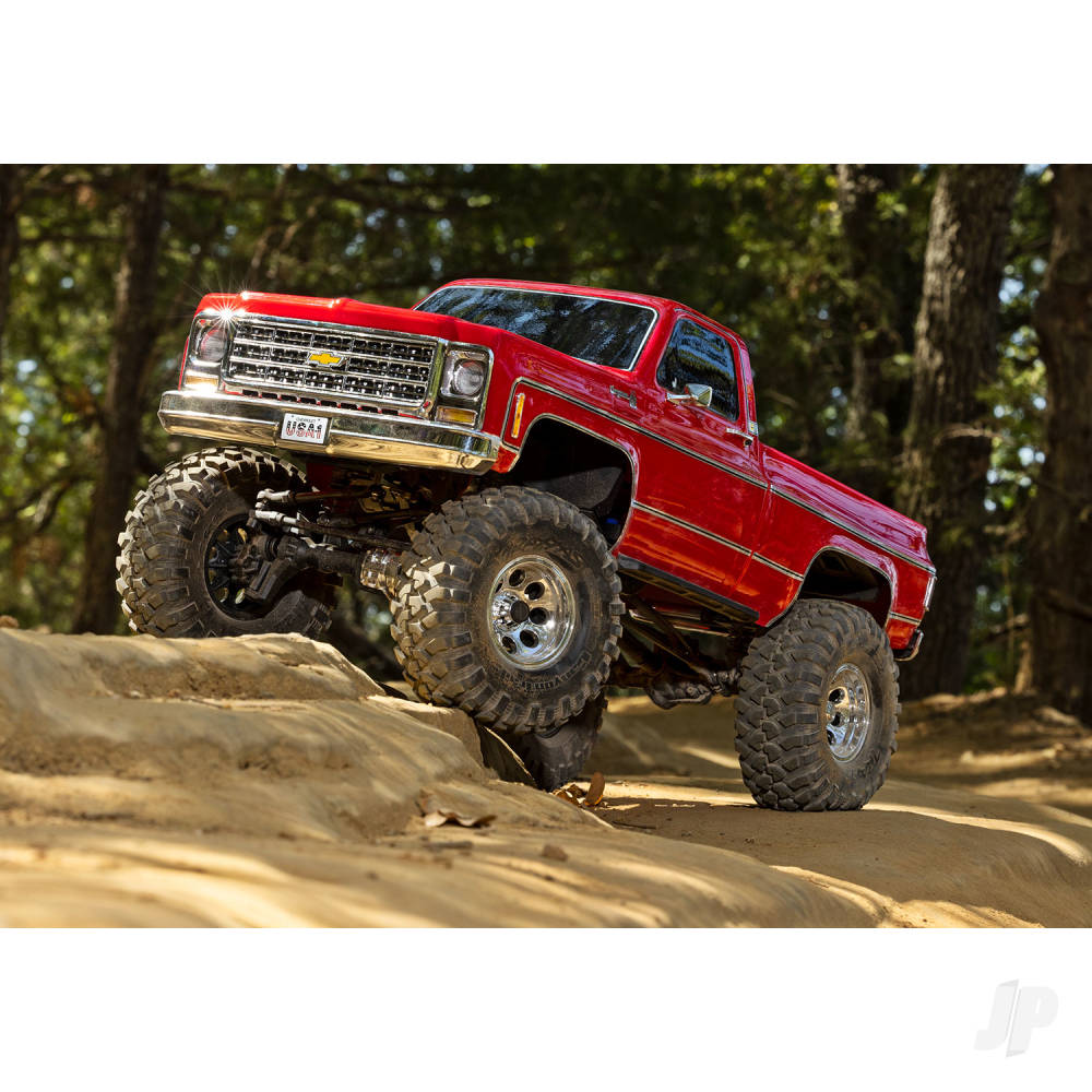 Traxxas TRX-4 1979 Chevrolet K10 Truck 1:10 4WD Electric Trail Crawler, Me - TRX92056-4-BLUE 3