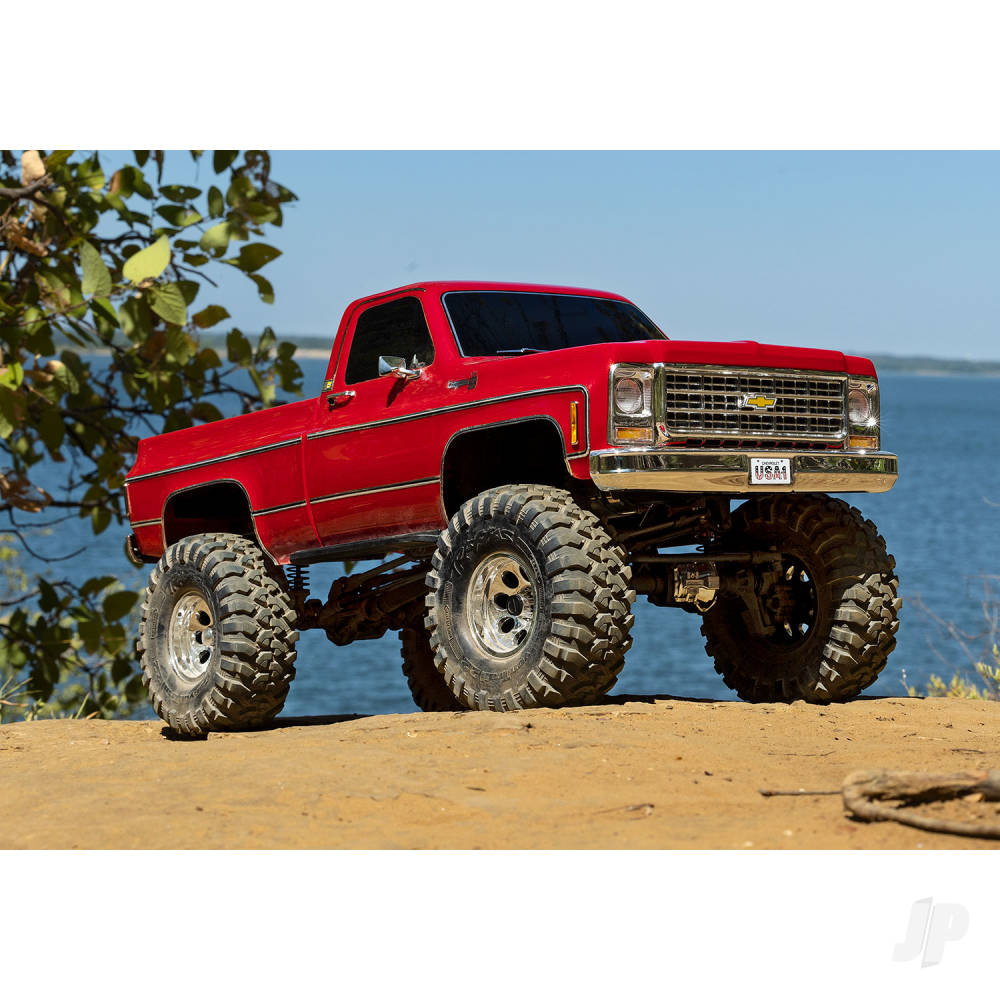 Traxxas TRX-4 1979 Chevrolet K10 Truck 1:10 4WD Electric Trail Crawler, Me - TRX92056-4-BLUE 4