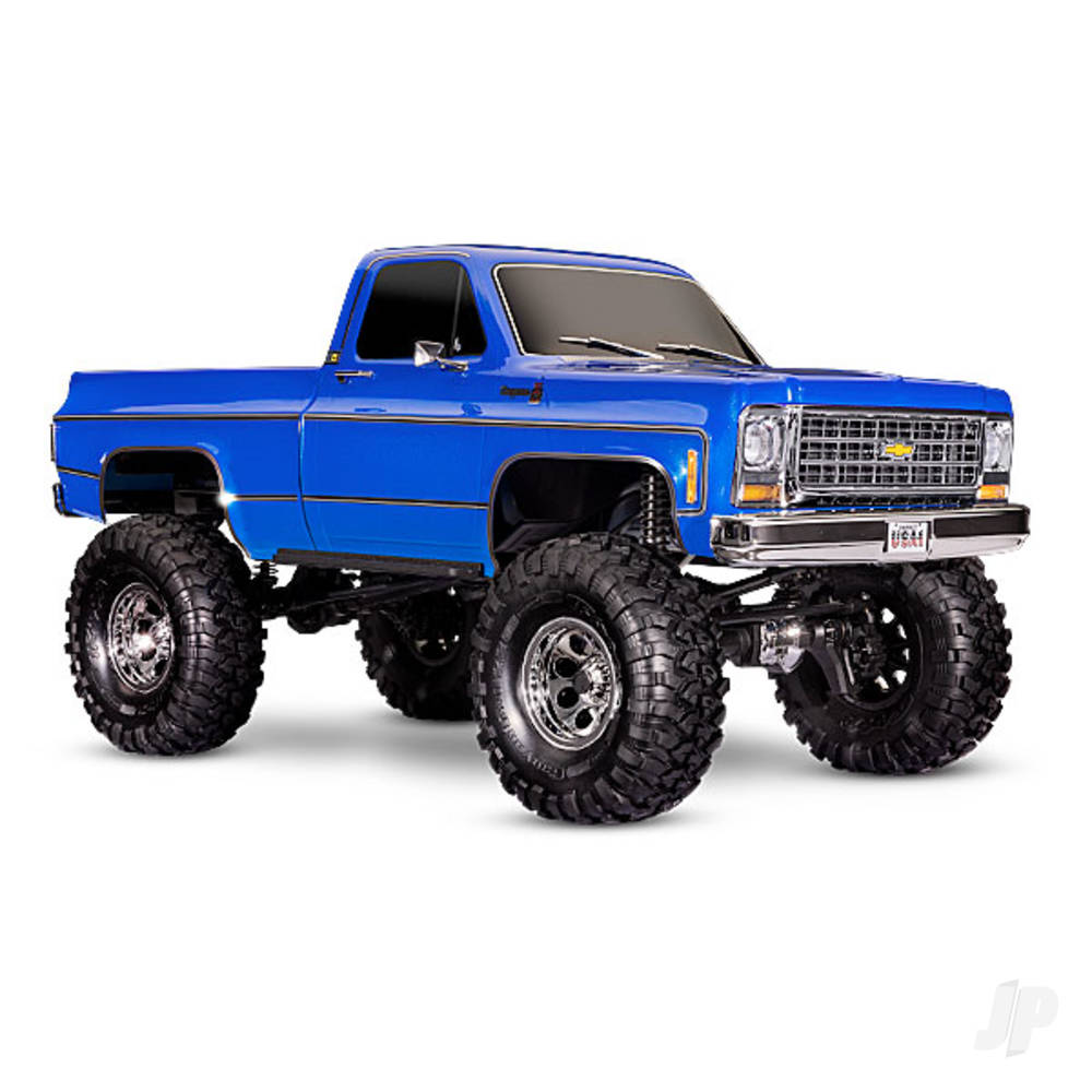 Traxxas TRX-4 1979 Chevrolet K10 Truck 1:10 4WD Electric Trail Crawler, Me - TRX92056-4-BLUE Main