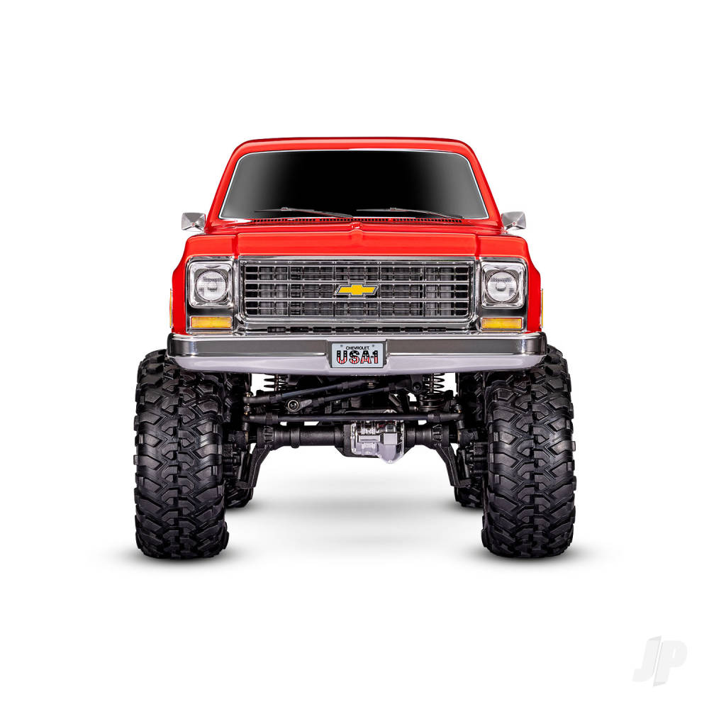 Traxxas TRX-4 1979 Chevrolet K10 Truck 1:10 4WD Electric Trail Crawler,Red - TRX92056-4-RED 1