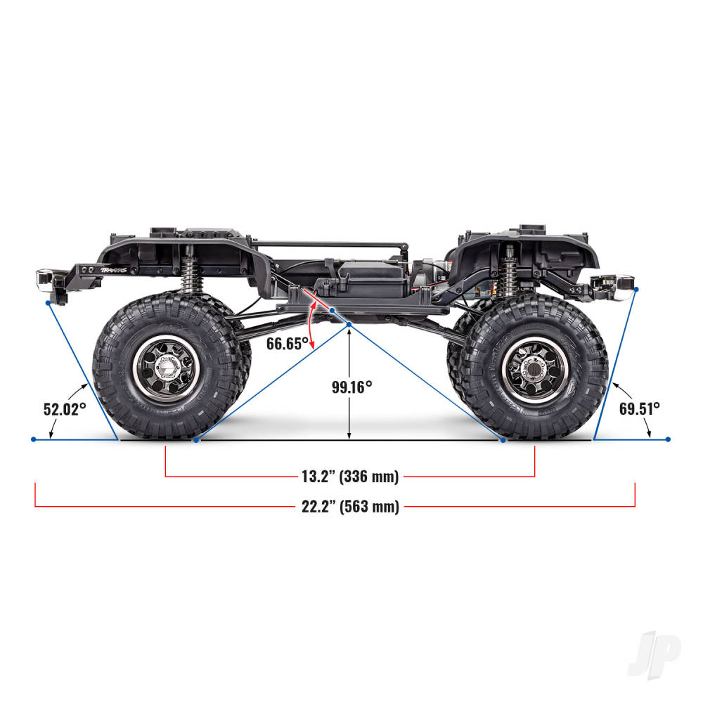 Traxxas TRX-4 1979 Chevrolet K10 Truck 1:10 4WD Electric Trail Crawler,Red - TRX92056-4-RED 5