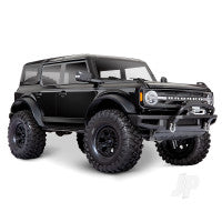 Traxxas Shadow Black TRX-4 2021 Ford Bronco 1:10 4X4 Electric Scale &amp; Trai - TRX92076-4-BLK Main