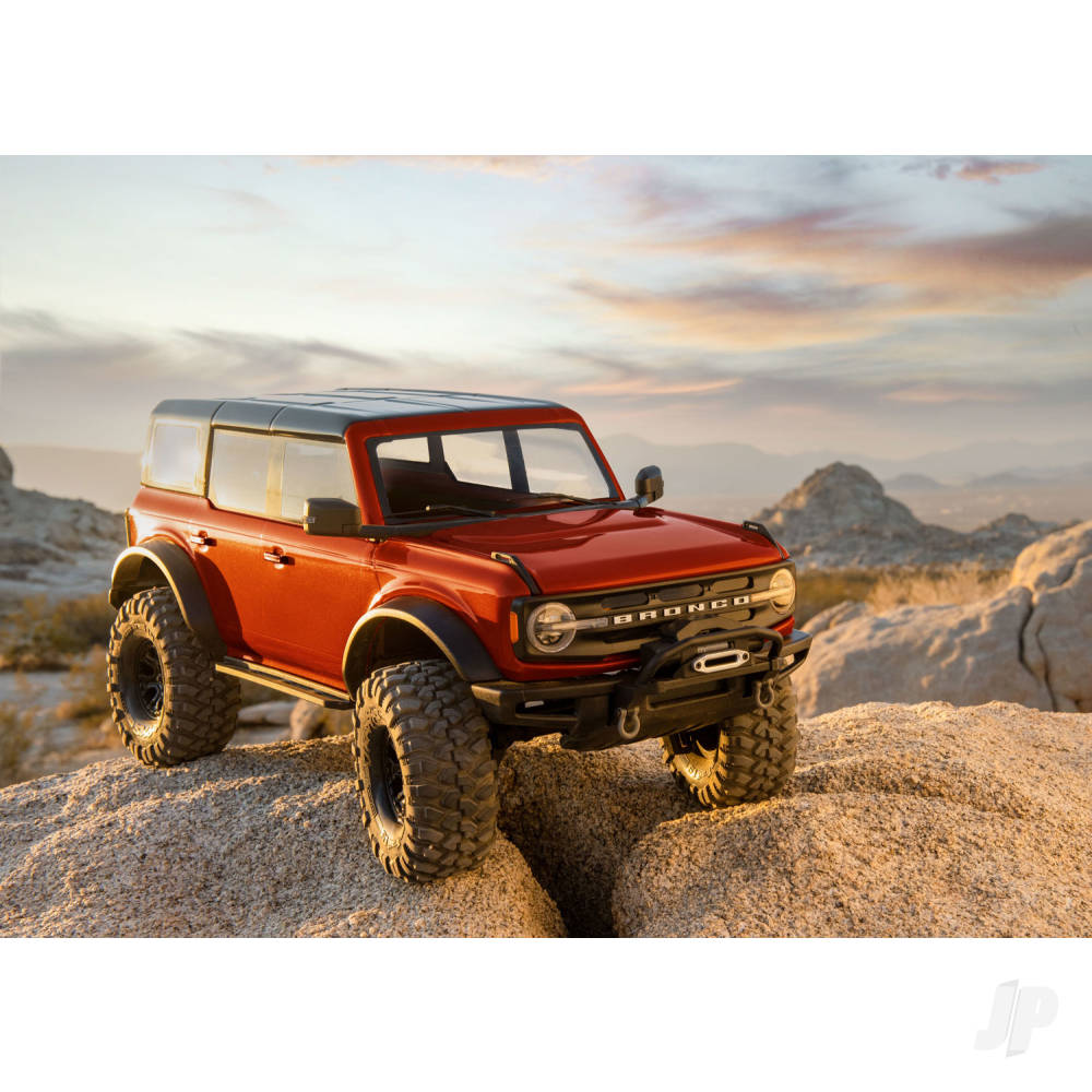 Traxxas Rapid Red TRX-4 2021 Ford Bronco 1:10 4X4 Electric Scale & Trail C - TRX92076-4-RED 5