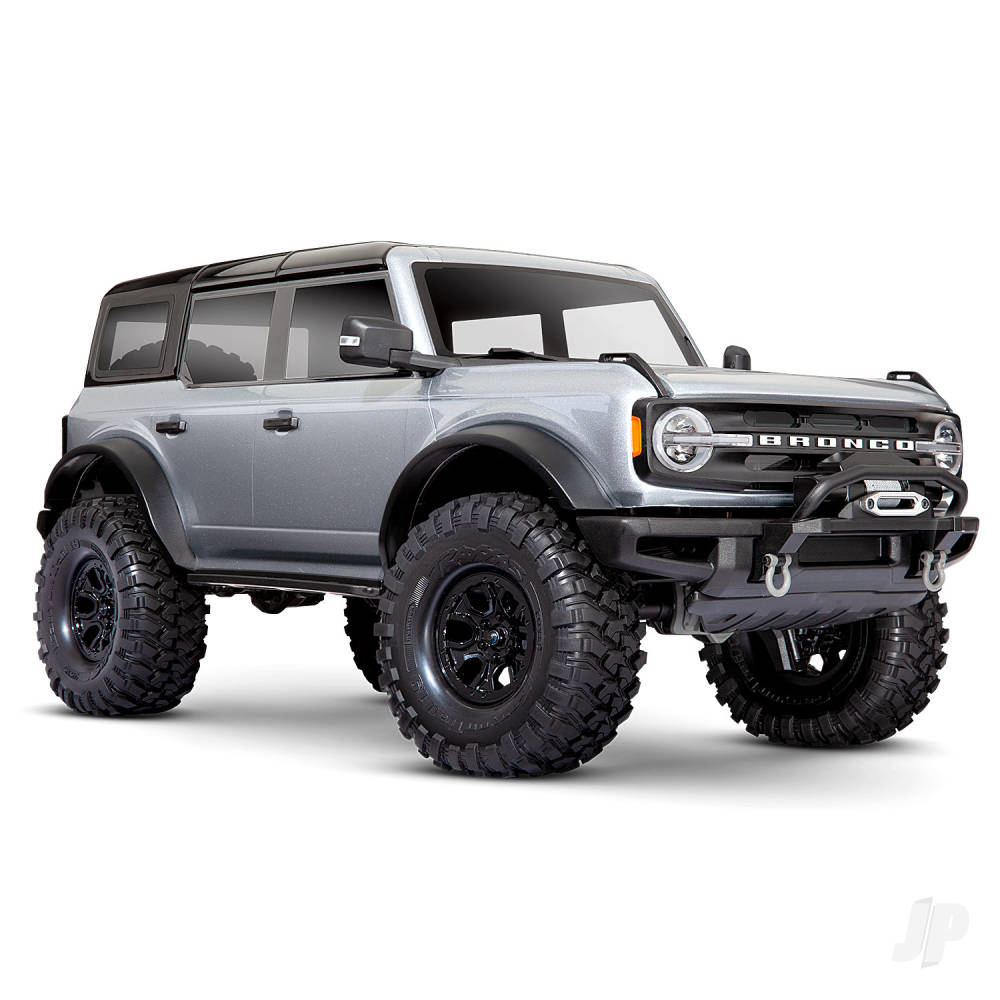 Traxxas Iconic Silver TRX-4 2021 Ford Bronco 1:10 4X4 Electric Scale & Tra - TRX92076-4-SLVR Main