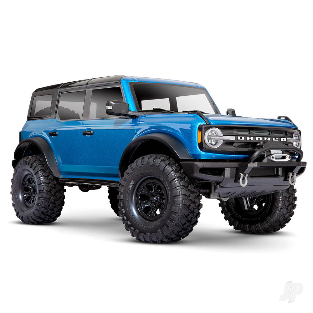 Traxxas Velocity Blue TRX-4 2021 Ford Bronco 1:10 4X4 Electric Scale &amp; Tra - TRX92076-4-VBLU Main