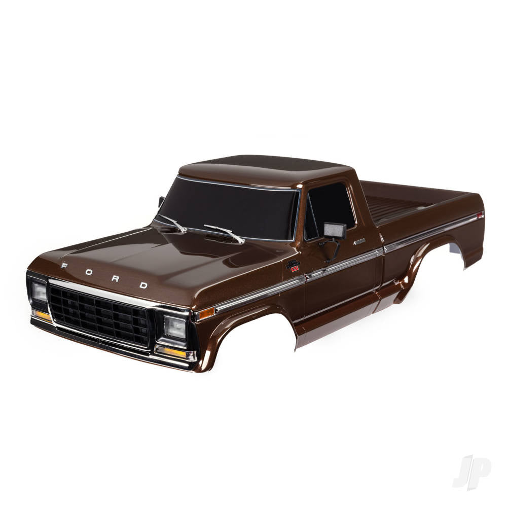 Traxxas Body, Ford F-150 (1979), complete, brown TRX9230-BRWN