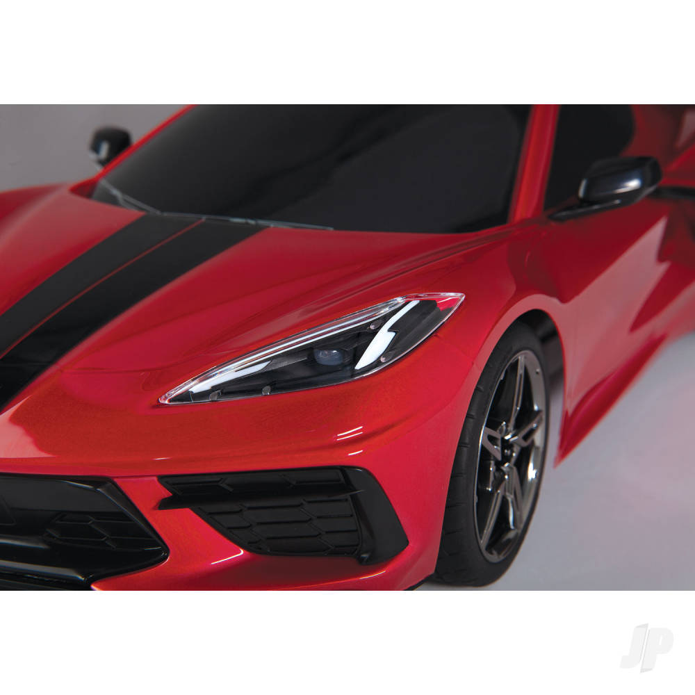 Traxxas Black Chevrolet Corvette Stingray 1:10 AWD Supercar (+ TQ 2-ch, XL - TRX93054-4-BLK 13