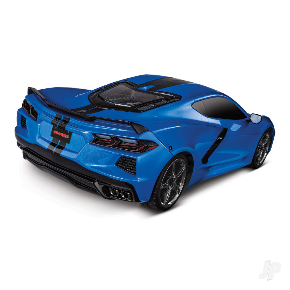 Traxxas Blue Chevrolet Corvette Stingray 1:10 AWD Supercar (+ TQ 2-ch, XL- - TRX93054-4-BLUE 2