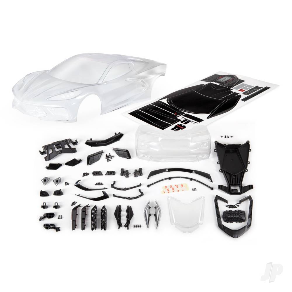 Traxxas Body Corvette 2020 Clear TRX9311