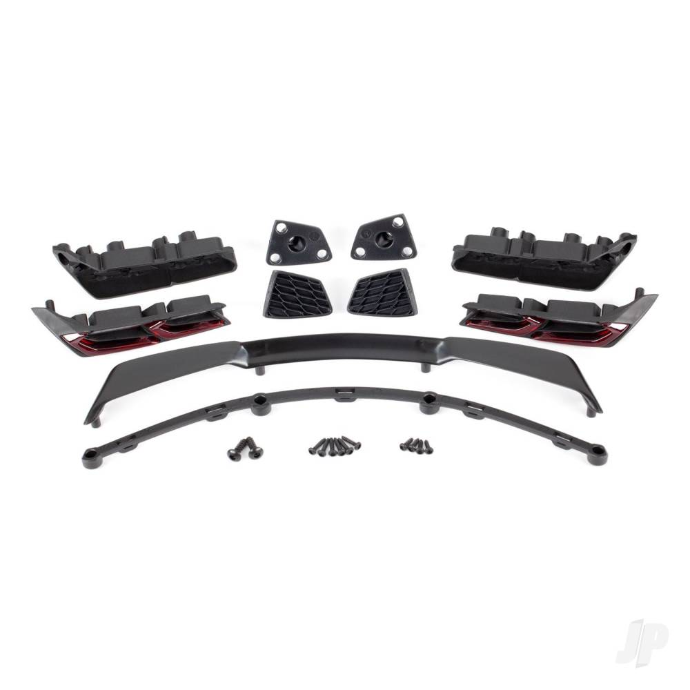 Traxxas Tail Lights Mounts Wing And Mounts TRX9319