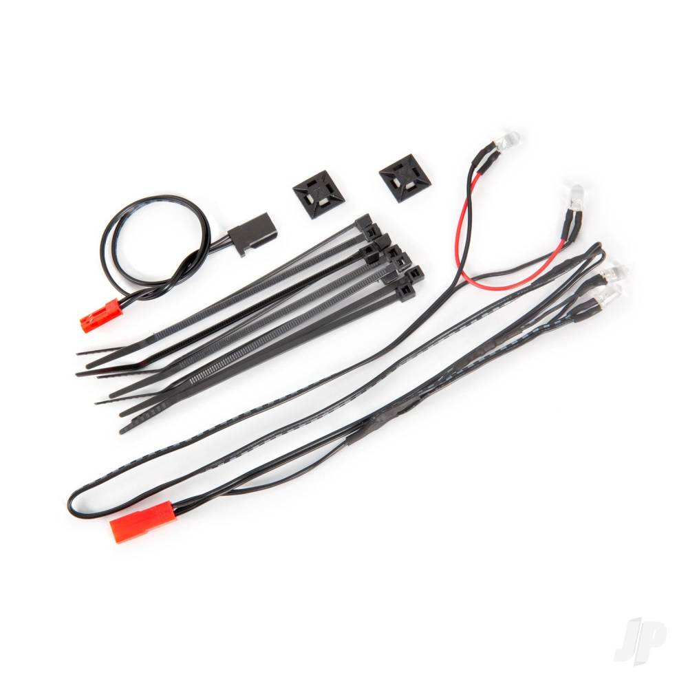 Traxxas LED light harness/ power harness/ zip ties (9)/ mounts (2) (fits #9333 or 9335 body) TRX9385