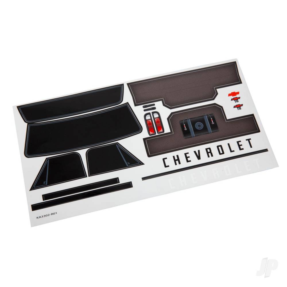 Traxxas Decal sheet, Chevrolet C10 TRX9413