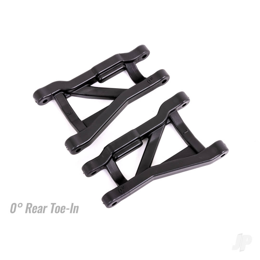 Traxxas Suspension arms, black, rear (left & right), heavy duty, 0deg toe angle (2) TRX9430