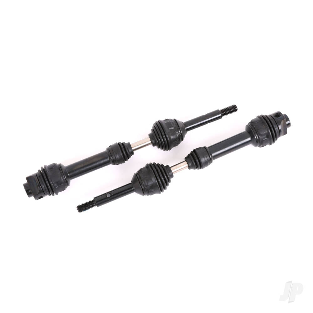 Traxxas Driveshafts, rear, steel-spline constant-velocity (complete assembly) (2) TRX9450R