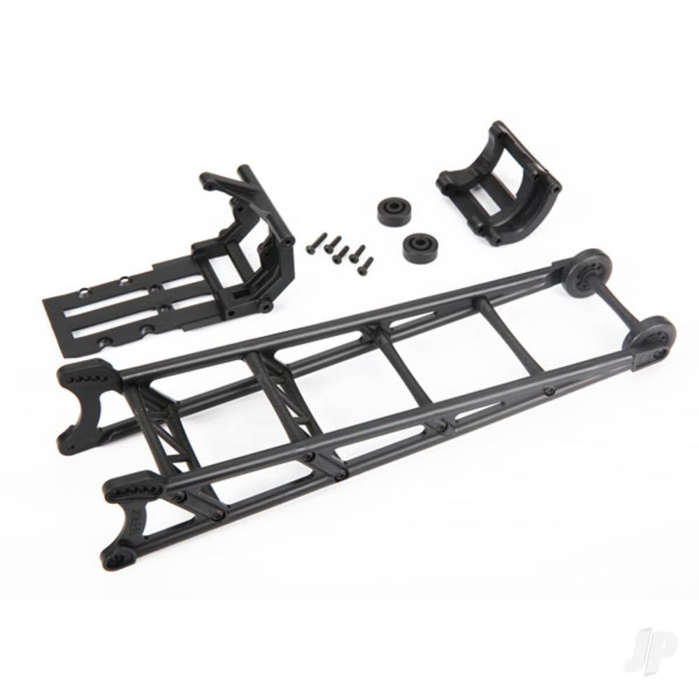 Traxxas Wheelie bar, black (assembled)/ wheelie bar mount TRX9460