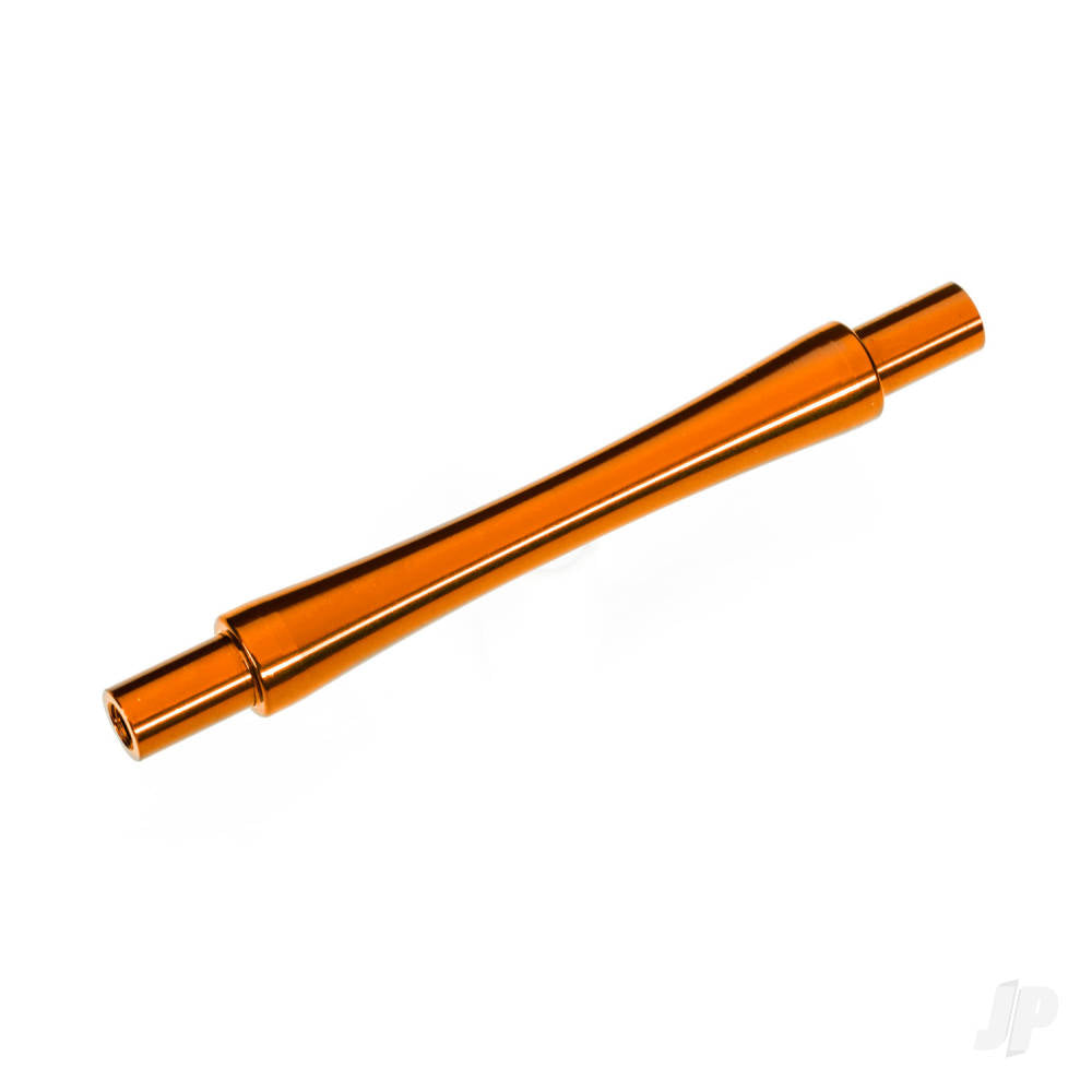 Traxxas Axle, wheelie bar, 6061-T6 aluminium (orange-anodised) (1)/ 3x12 BCS (with threadlock) (2) TRX9463A