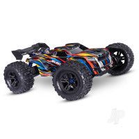 Traxxas Sledge Belted 1:8 4WD Brushless Electric Monster Truck, Blue (+ TQ - TRX95096-4-BLUE Main