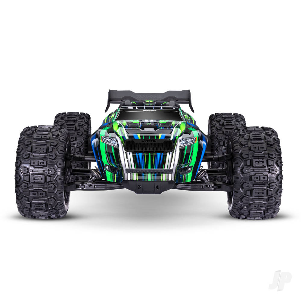 Traxxas Sledge Belted 1:8 4WD Brushless Electric Monster Truck, Green (+ T - TRX95096-4-GRN 2