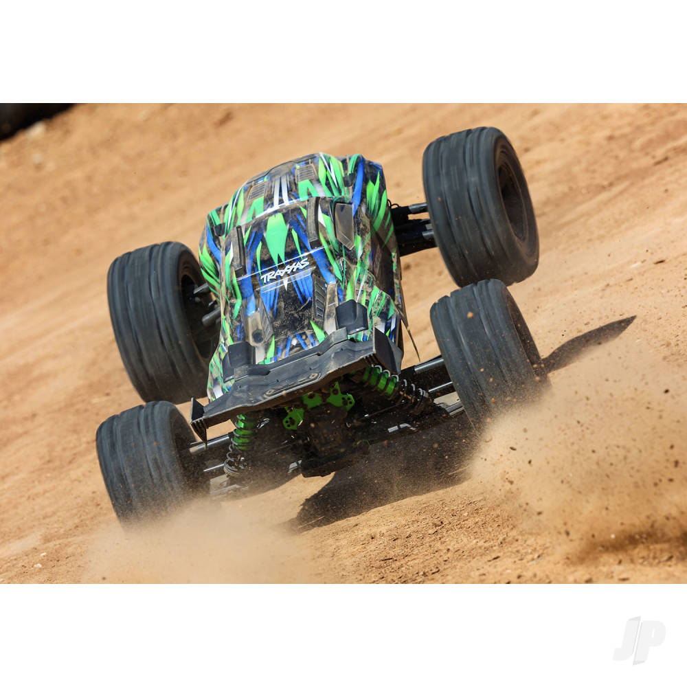 Traxxas Sledge Belted 1:8 4WD Brushless Electric Monster Truck, Green (+ T - TRX95096-4-GRN 8