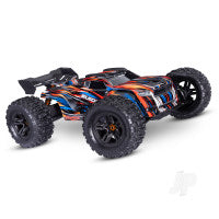 Traxxas Sledge Belted 1:8 4WD Brushless Electric Monster Truck, Orange (+  - TRX95096-4-ORNG Main