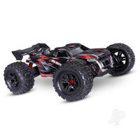 Traxxas Sledge Belted 1:8 4WD Brushless Electric Monster Truck, Red (+ TQi - TRX95096-4-RED Main