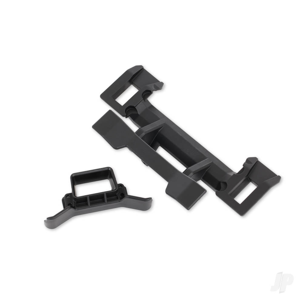 Traxxas Body mounts, rear / shock guard (body retainer), front TRX9515