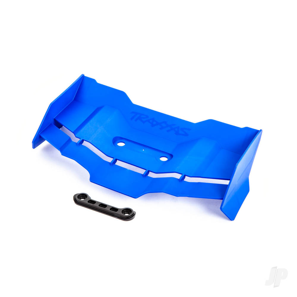 Traxxas Wing / wing washer (blue) TRX9517X