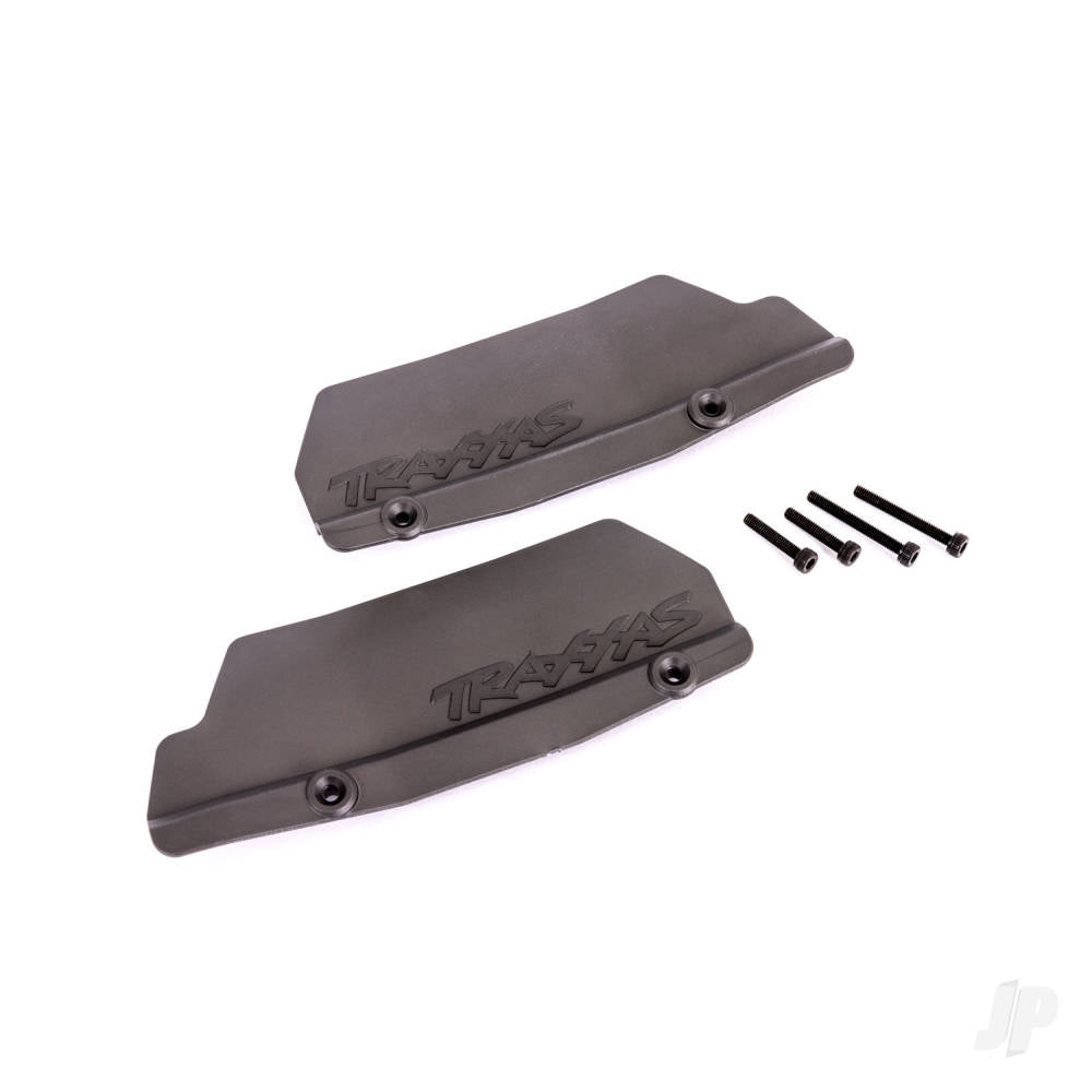 Traxxas Mud guards, rear, black (left and right) / 3x15 CCS (2) / 3x25 CCS (2) TRX9519