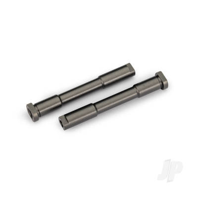 Traxxas Bellcrank posts, steering (aluminium, gray-anodised) TRX9525-GRAY