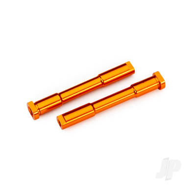 Traxxas Bellcrank posts, steering (aluminium, orange-anodised) TRX9525-ORNG