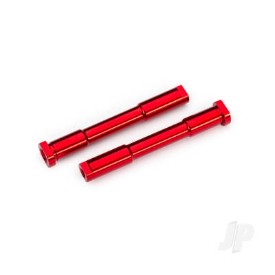 Traxxas Bellcrank posts, steering (aluminium, red-anodised) TRX9525-RED