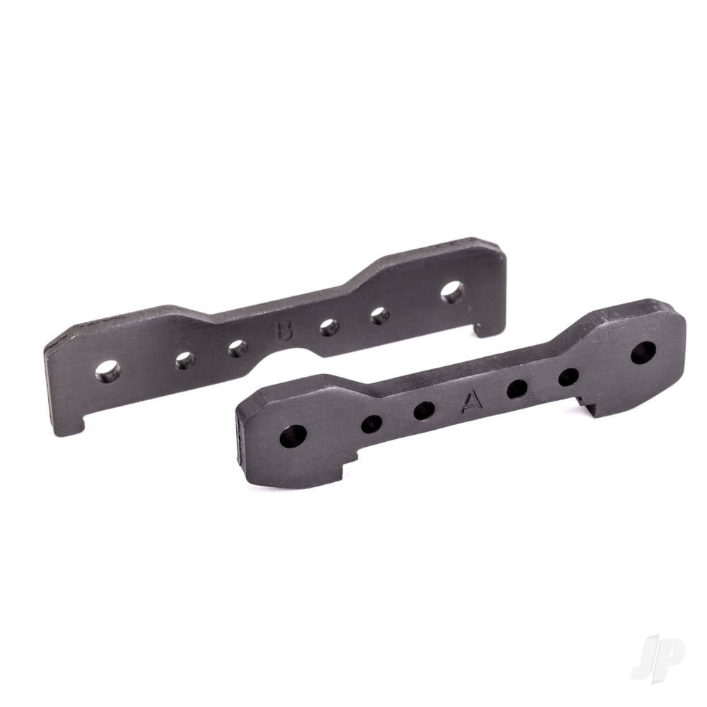 Traxxas Tie bars, front, 6061-T6 aluminium (dark titanium-anodised) TRX9527A