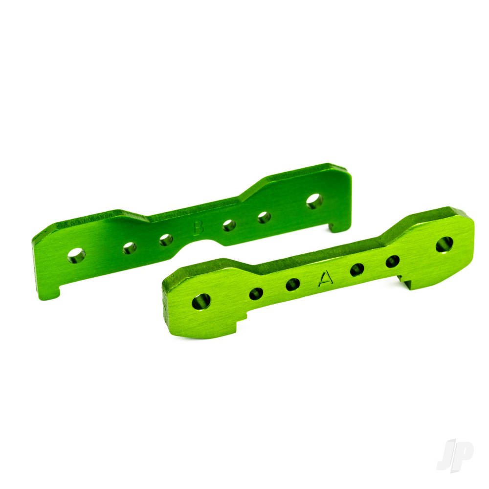 Traxxas Tie bars, front, 6061-T6 aluminium (green-anodised) TRX9527G