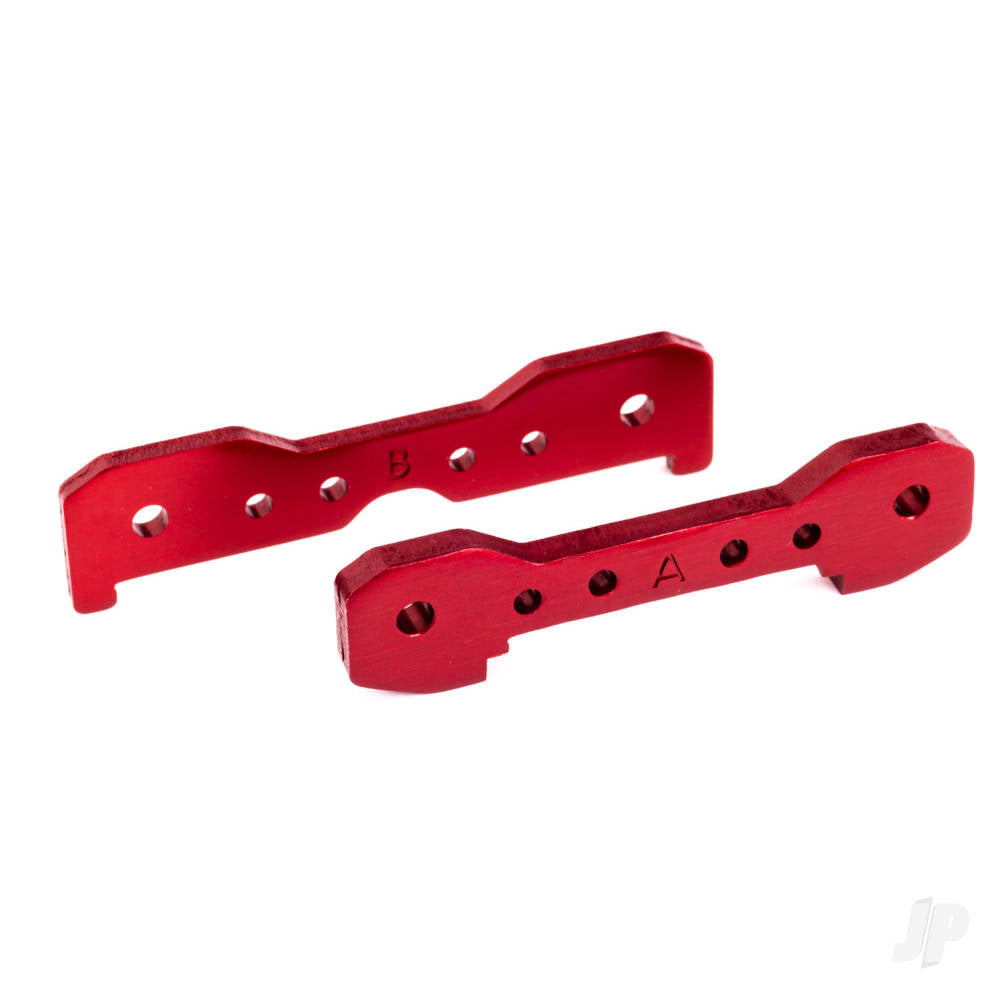 Traxxas Tie bars, front, 6061-T6 aluminium (red-anodised) TRX9527R