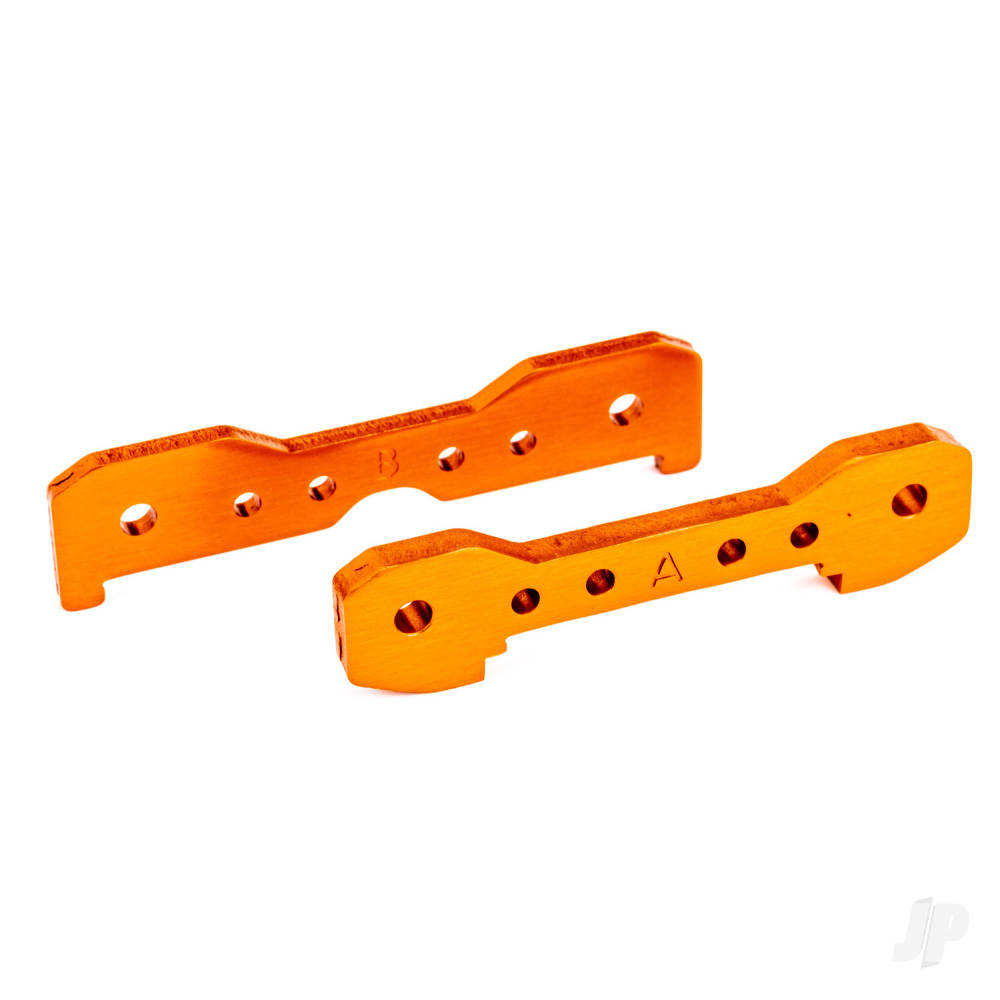 Traxxas Tie bars, front, 6061-T6 aluminium (orange-anodised) TRX9527T